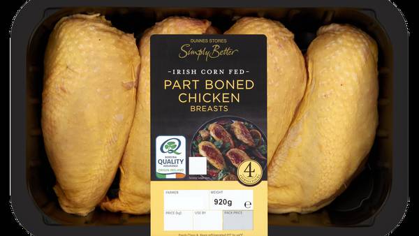 These are the best supermarket chicken breasts I have ever used